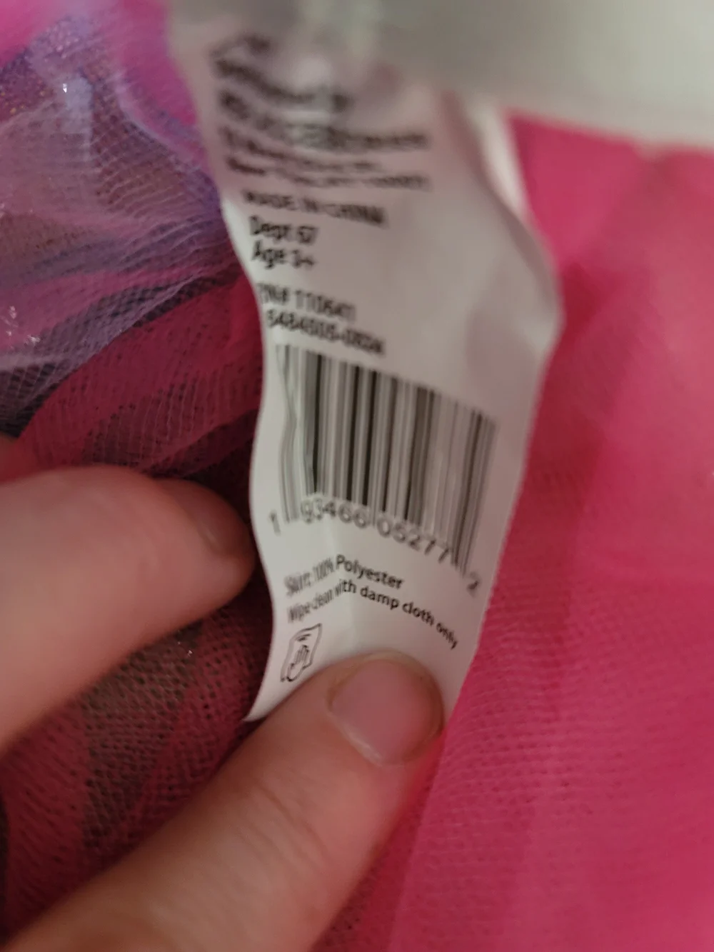 Disney Pink and Rainbow Layered Tulle Skirt